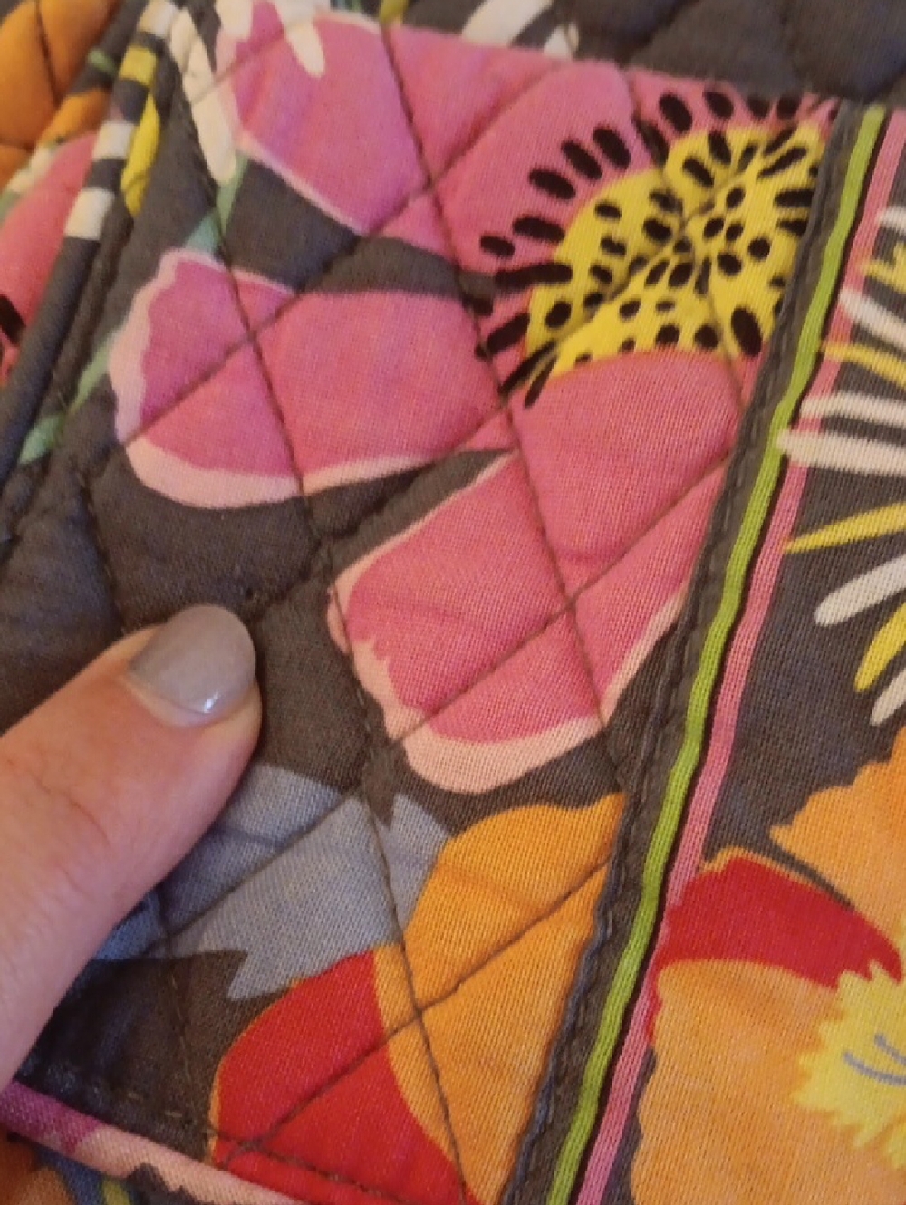 Vera Bradley Backpack. Floral Pattern. - Picture 3 of 8